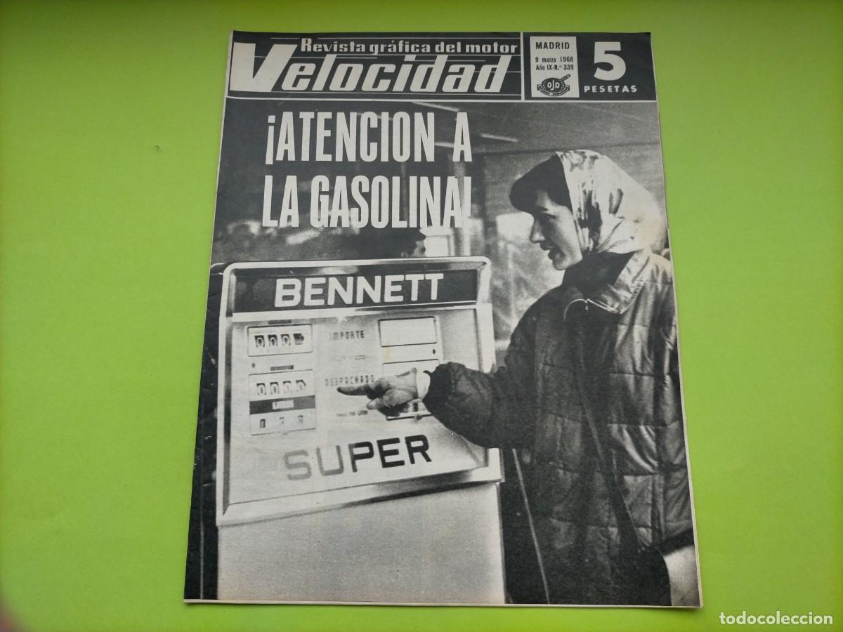 Coches: REVISTA VELOCIDAD N&ordm; 339 A&Ntilde;O 1968-
