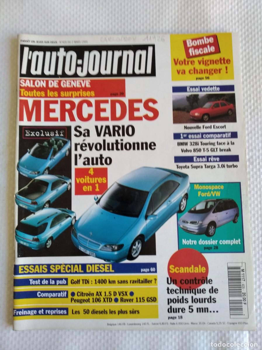 l´auto-journal. francia. nº 405. año 1995. ford - Compra venta en  todocoleccion