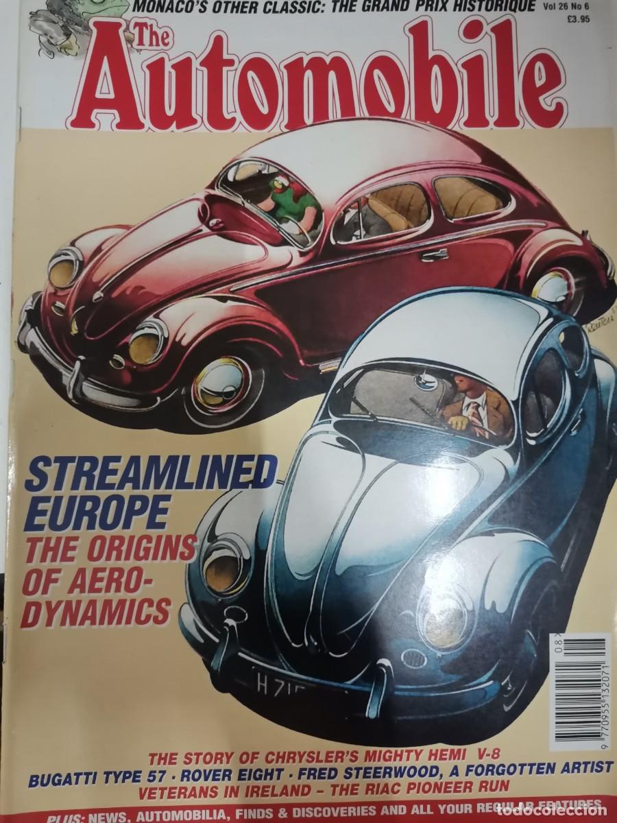 Coches: 2008 REVISTA THE AUTOMOBILE - the origins of aero dynamics - bugatti type 57 - rover eight