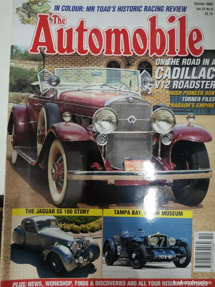 Coches: 2005 REVISTA THE AUTOMOBILE - CADILLAC V12 ROADSTER - THE JAGUAR SS 100