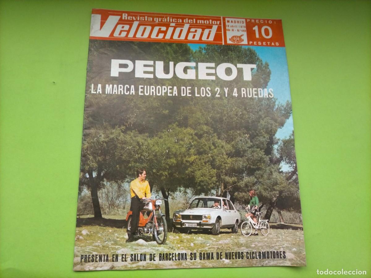 Coches: REVISTA VELOCIDAD N&ordm; 449 A&Ntilde;O 1970 - ESPECIFICACIONES TECNICAS DE PUESTA A PUNTO DEL SEAT 1430