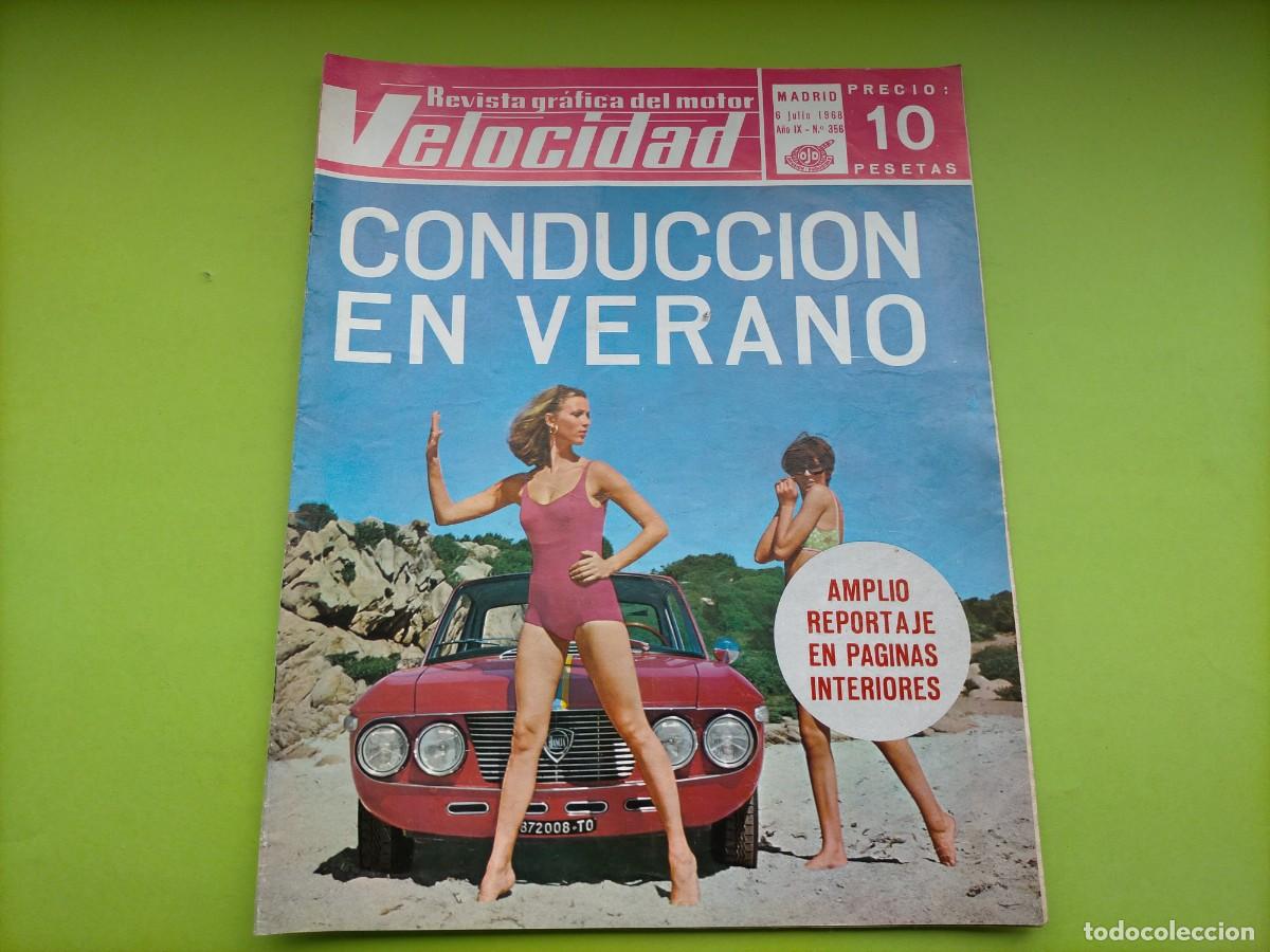 Coches: REVISTA VELOCIDAD N&ordm; 356 A&Ntilde;O 1968 - PRUEBA CICLOMOTOR ITAL JET MT -