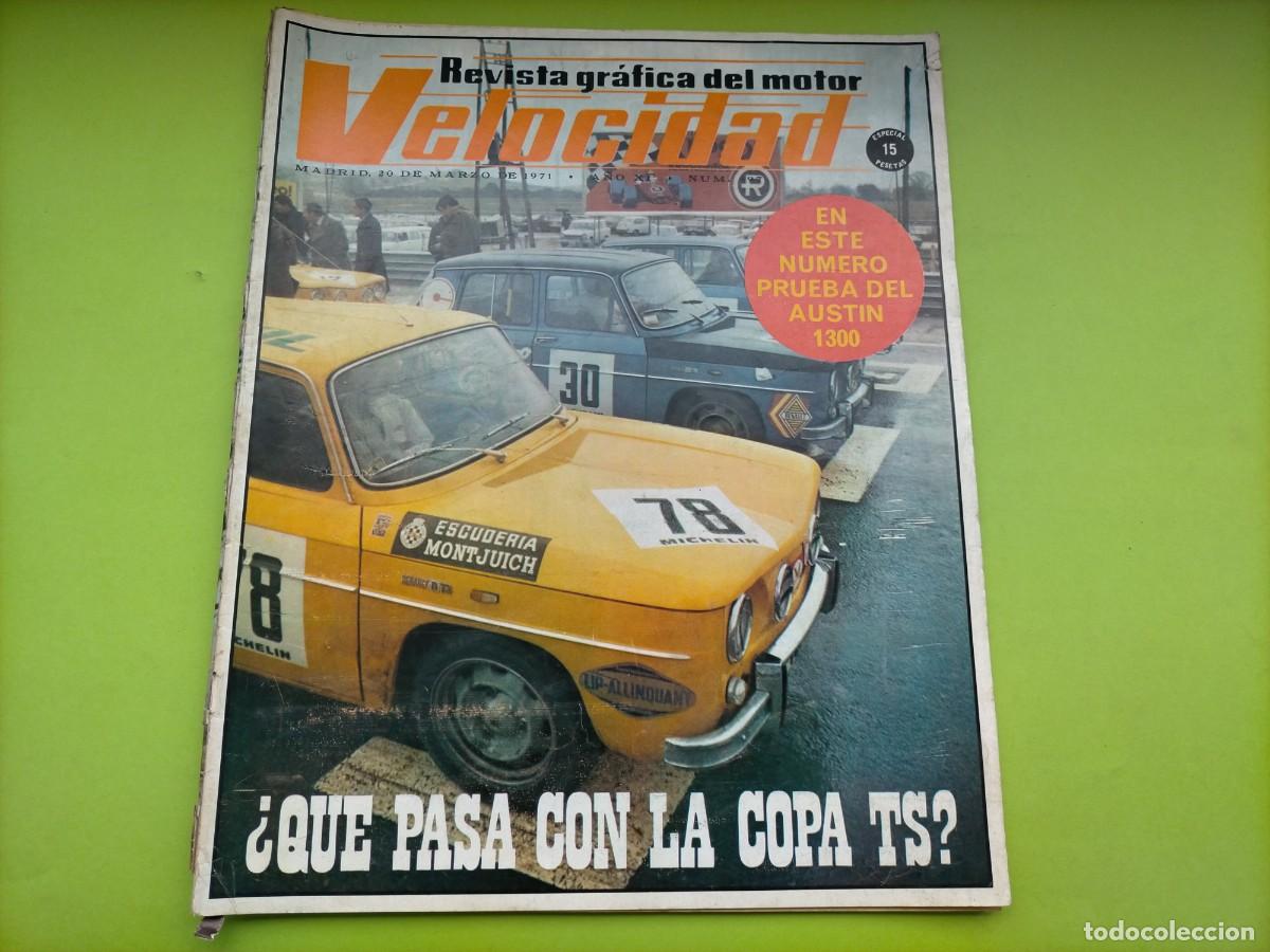 Coches: REVISTA VELOCIDAD N&ordm; 497 A&Ntilde;O 1971 - PRUEBA TECNICA DEL AUSTIN 1300