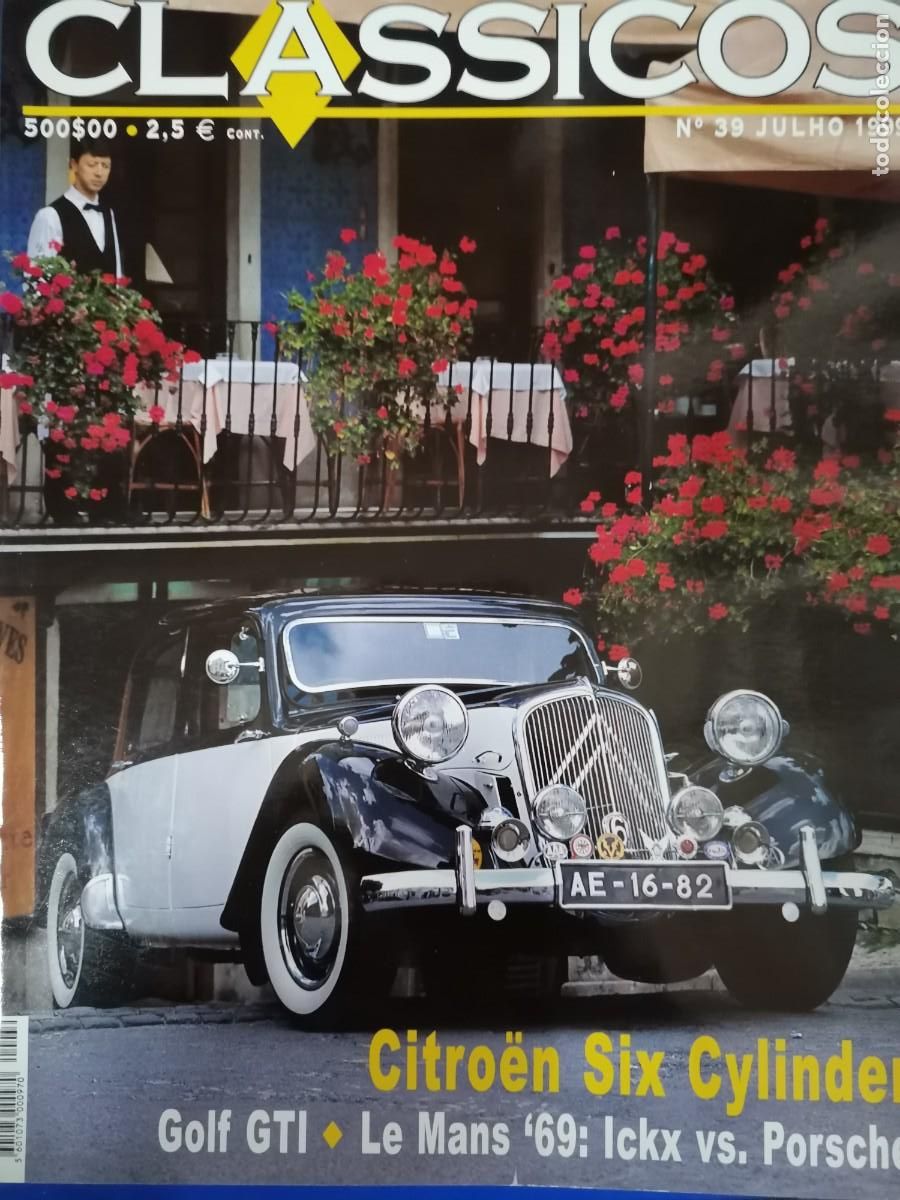 Coches: 1999 REVISTA JORNAL CLASSICOS - CITROEN SIX CYLINDER ~GOLF GTI - LE MANS 69 -