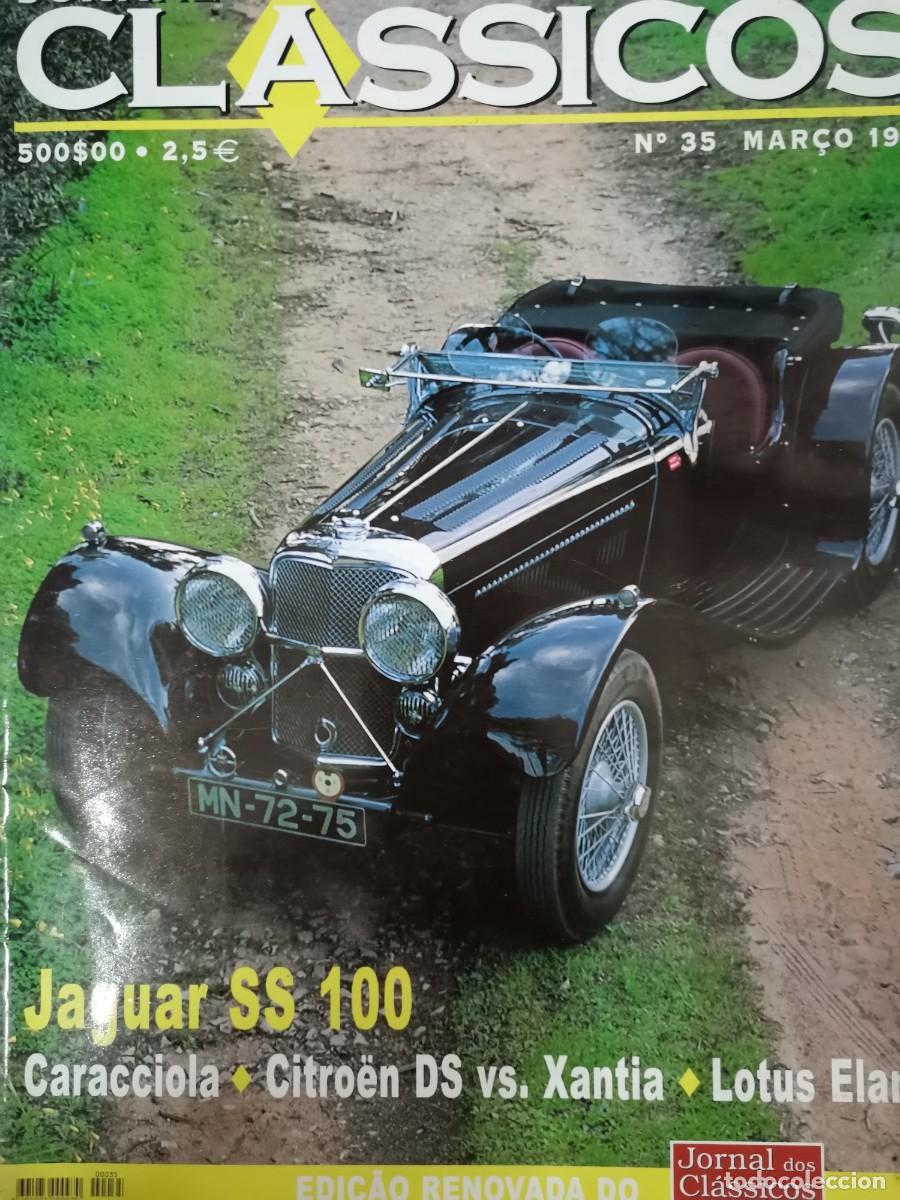 Coches: 1999 REVISTA JORNAL CLASSICOS - JAGUAR SS 100 - CARACCIOLA - CITROEN DS VS XANTIA - LOTUS ELAN