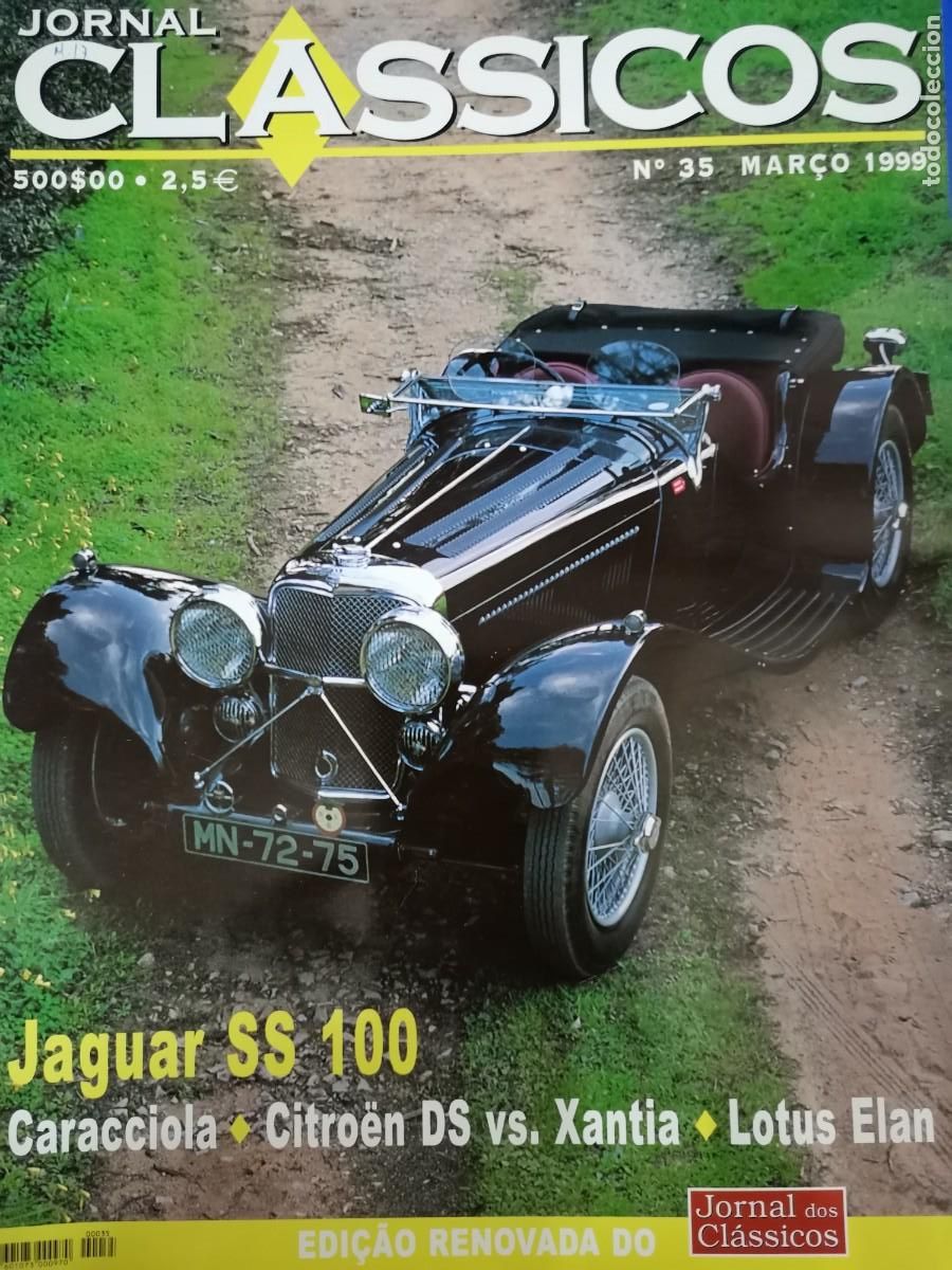 Coches: 1999 REVISTA JORNAL CLASSICOS - JAGUAR SS 100 - LOTUS ELAN