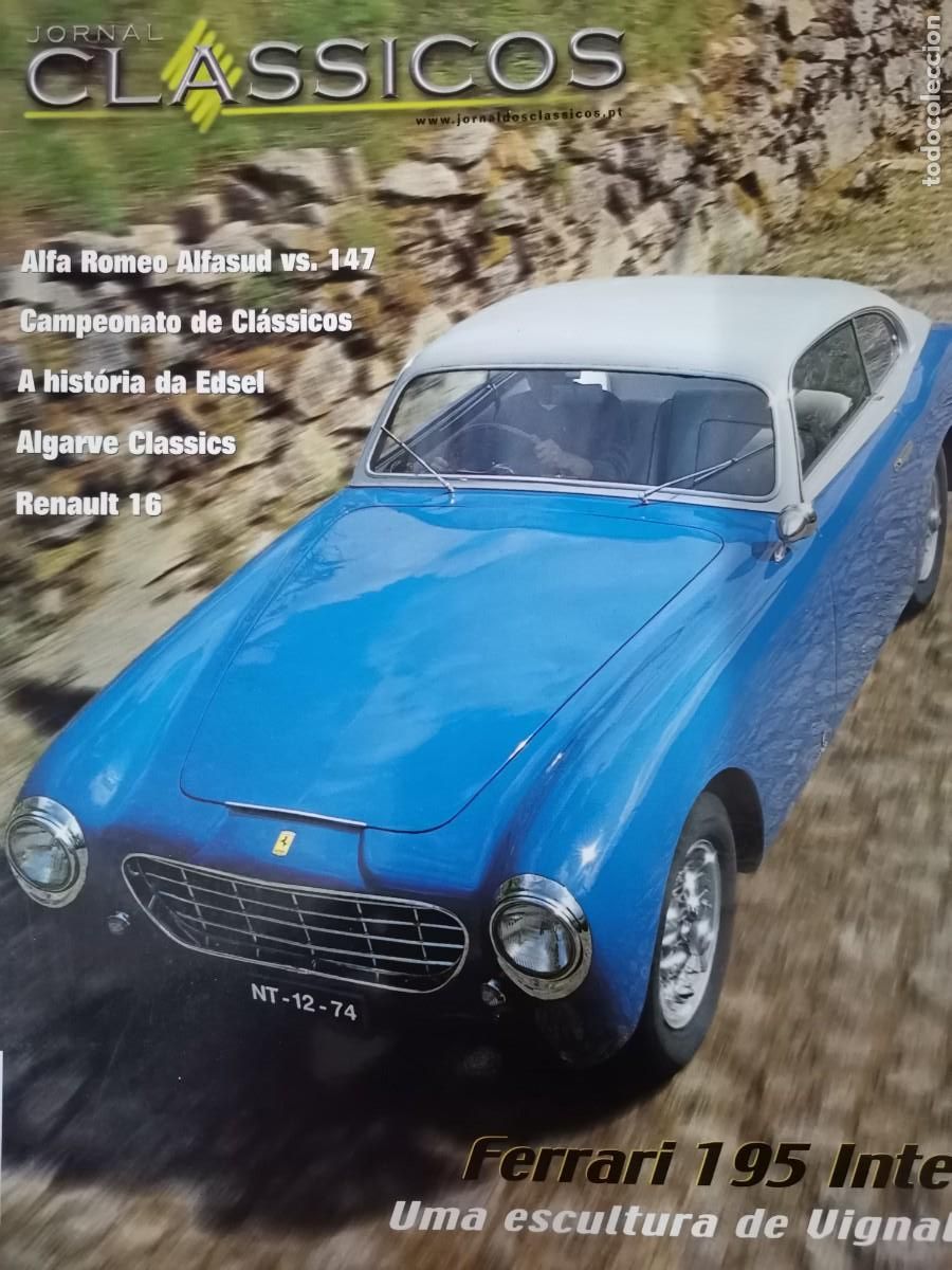 Coches: 2001 REVISTA JORNAL CLASSICOS - alfa romeo alfasud vs 147 - ferrari 195 inter