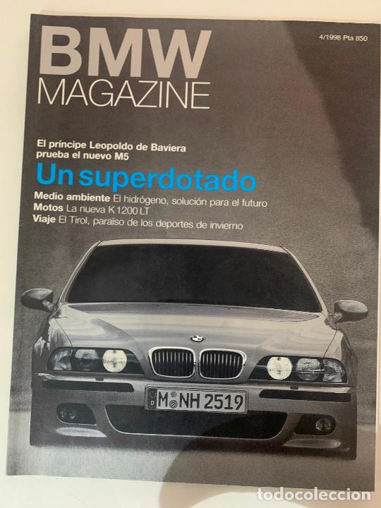 Cars: REVISTA BMW MAGAZINE N&ordm; 4 DE 1998 M5