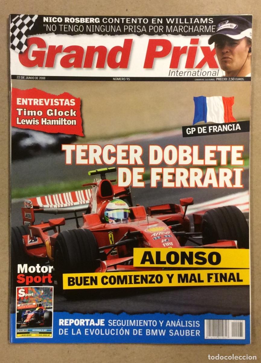 Carros: GRAND PRIX INTERNATIONAL N&deg; 95 (2008). G.P. FRANCIA FERRARI, ALONSO, TIMO GLOCK, LEWIS HAMILTON,&hellip;