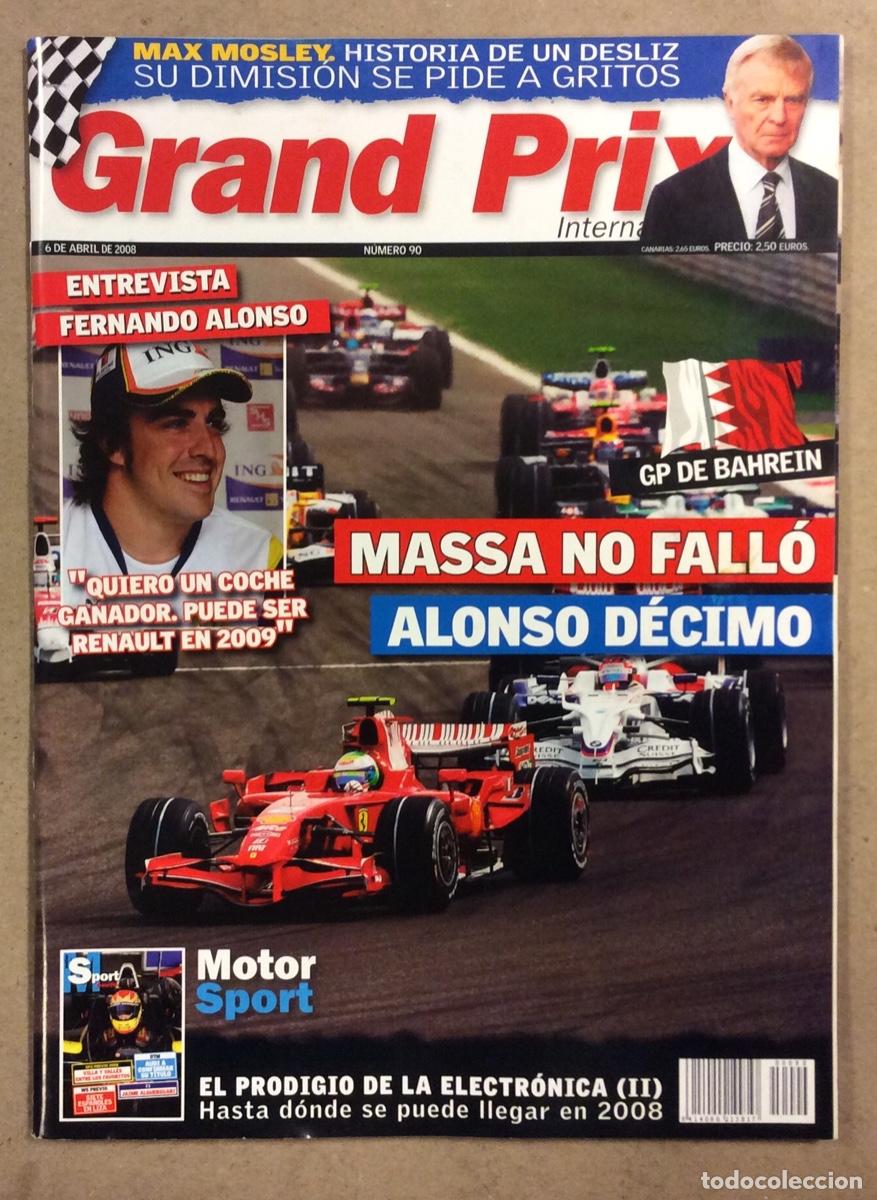 Carros: GRAND PRIX INTERNATIONAL N&deg; 90 (2008). G.P. BARHEIN MASSS, ALONSO, MAX MOSLEY,&hellip;