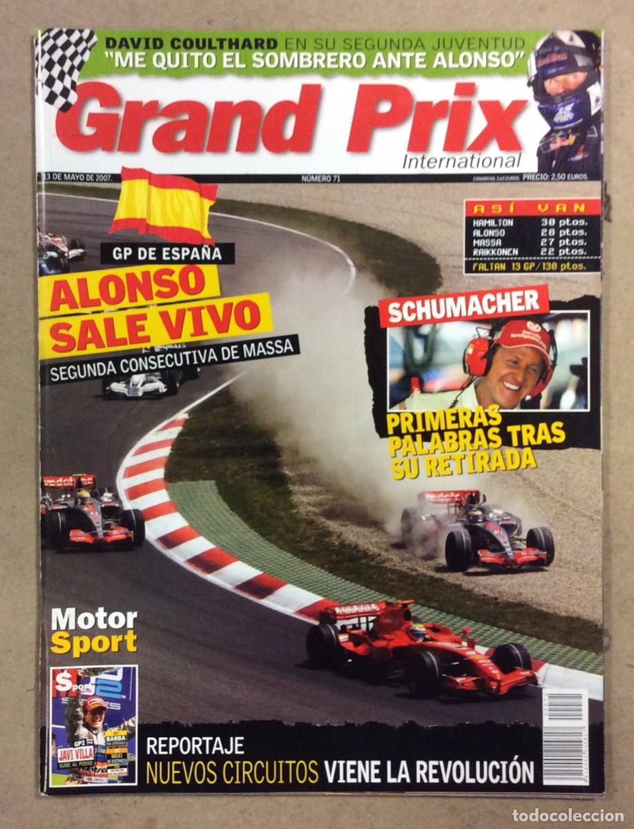Voitures: GRAND PRIX INTERNATIONAL N&deg; 71 (2007). G.P. ESPA&Ntilde;A, MASSA, ALONSO, SCHUMACHER, COULTHARD,&hellip;