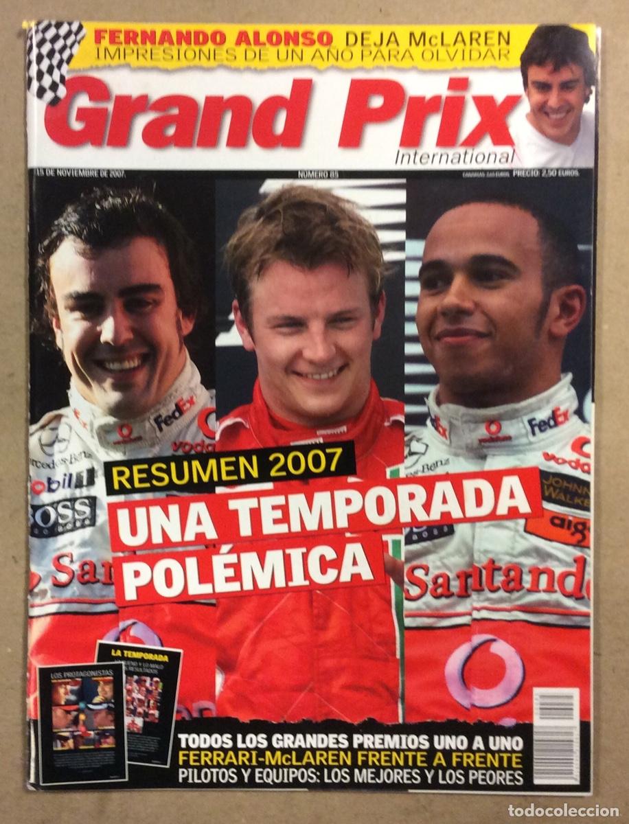 Auto: GRAND PRIX INTERNATIONAL N&deg; 85 (2007). RESUMEN TEMPORADA 2007, FERNANDO ALONSO.
