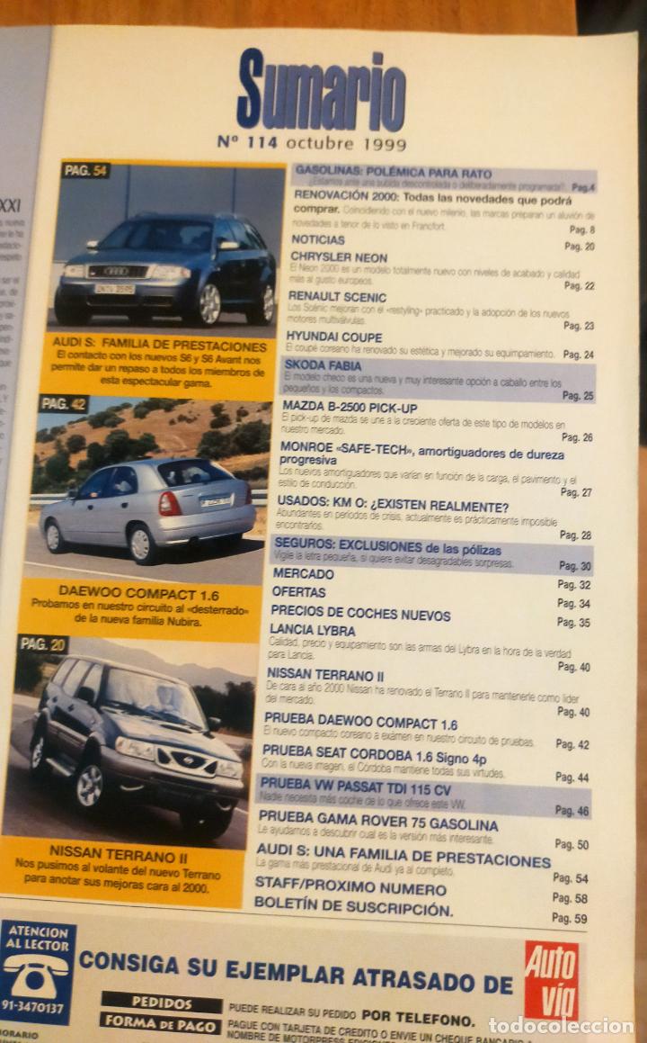 Coches: REVISTA AUTO VIA 114 - Foto 3