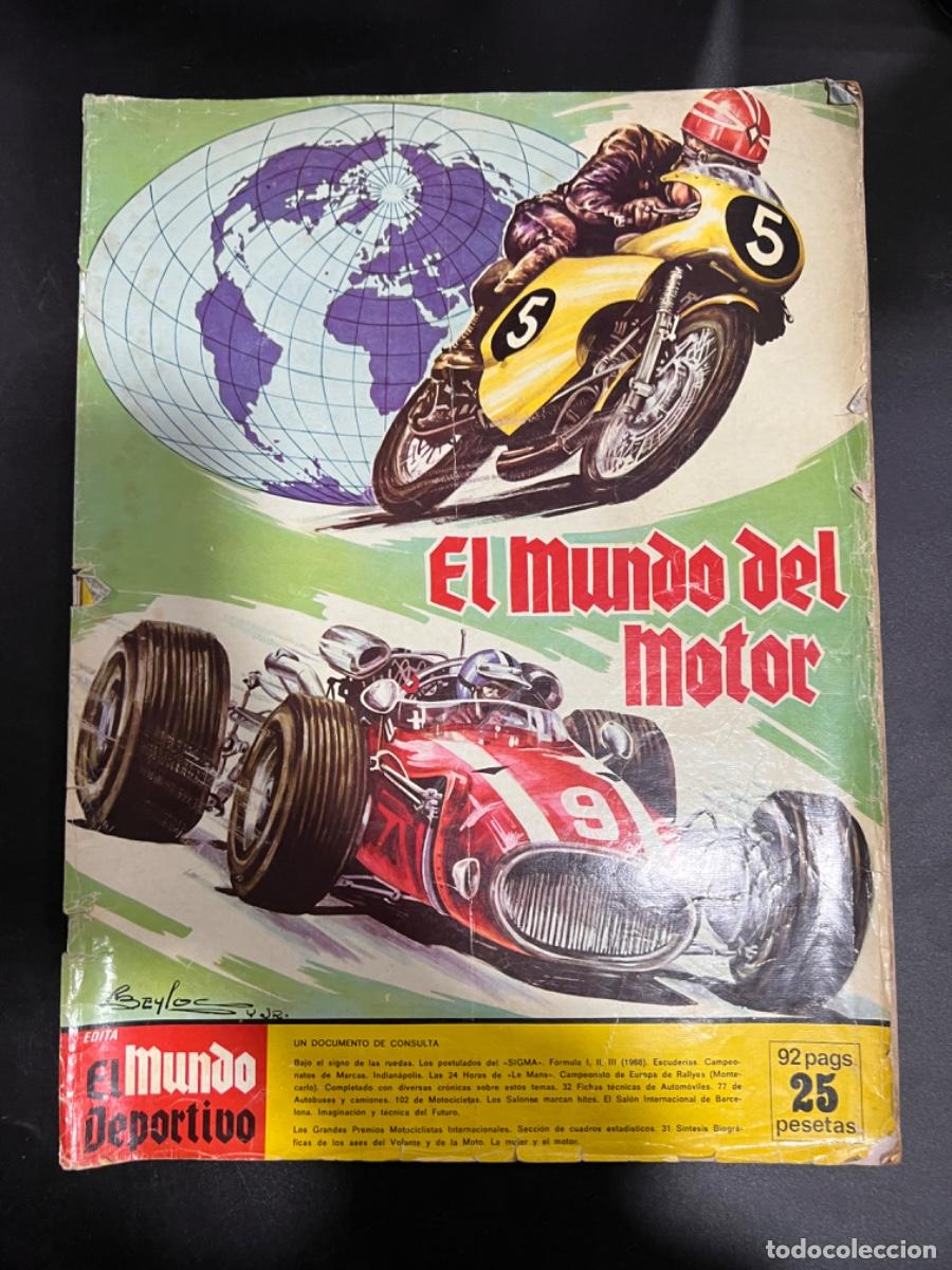 Cars: EL MUNDO DEL MOTOR. 1958. EL SALON INTERNACIONAL DEL AUTOMOVIL Y EL G.P. DE ESPA&Ntilde;A F.1. LEER
