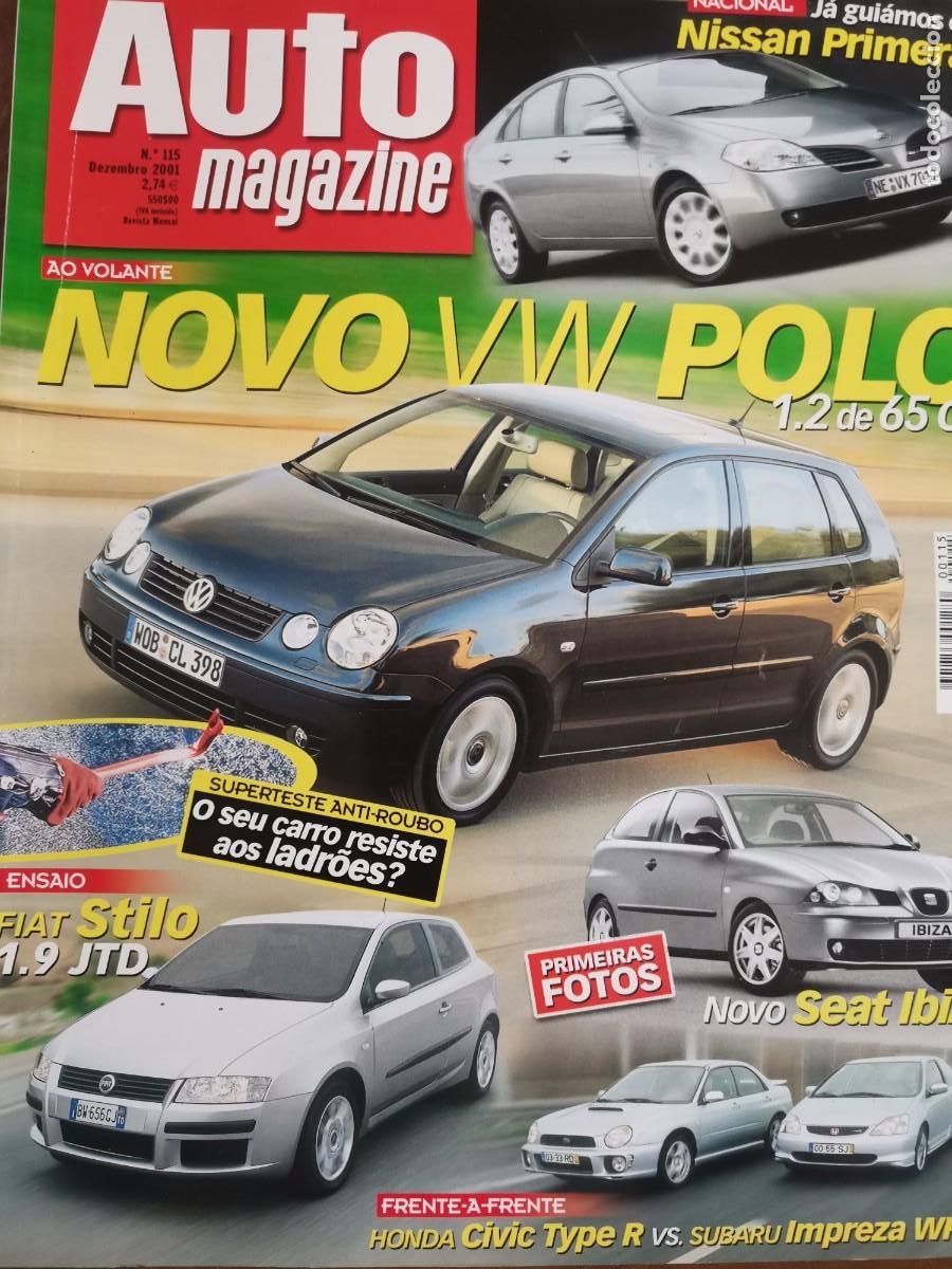 Coches: 2001 REVISTA AUTO MAGAZINE - VW POLO - SEAT IBIZA - HONDA CIVIC - FIAT STILO