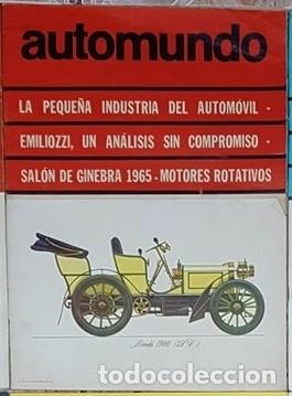 Coches: 1965 AUTOMUNDO # 1 MERCEDES 1900 SALON DE GINEBRA TRINTIGNANT BONNIER BRABHAM McLAREN HILL 38 PAG