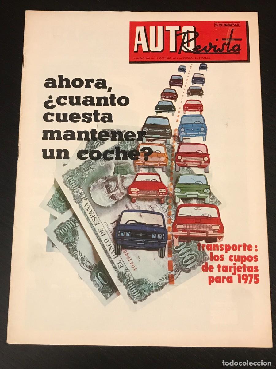 Coches: AUTO REVISTA AUTOREVISTA N&ordm; 903 - EUROPEO TURISMOS FORMULA 1430 1800 MOTO CROSS OTO&Ntilde;O PEGASO 1095 A