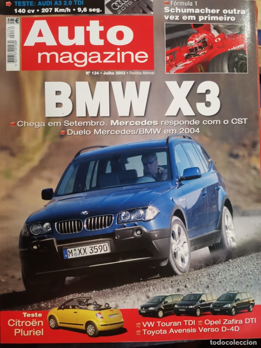 Coches: 2003 REVISTA AUTO MAGAZINE - BMW X3 - CITROEN PLURIEL - VW TOURIN