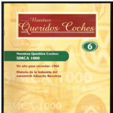 Coches: NUESTROS QUERIDOS COCHES - FASCÍCULO 6 - SIMCA 1000