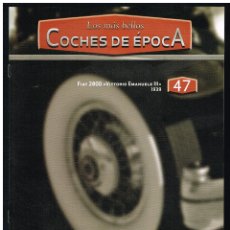 Coches: LOS MÁS BELLOS COCHES DE ÉPOCA - FASCÍCULO 47 - FIAT 2800 VITTORIO EMANUELE III 1939