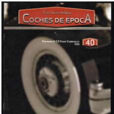 Coches: LOS MÁS BELLOS COCHES DE ÉPOCA - FASCÍCULO 40 - PANHARD 6-CS FAUX CABRIOLET 1935