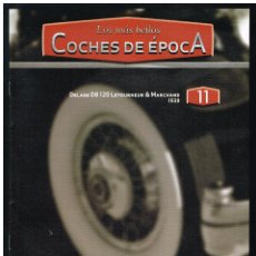 Coches: LOS MÁS BELLOS COCHES DE ÉPOCA - FASCÍCULO 11 - DELAGE D8 120 LETOURNEUR & MARCHAND 1939