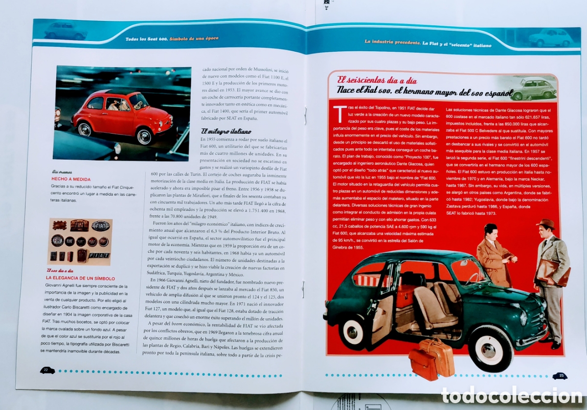 Coches: FASCICULO SIATA FORMICHETTA ( BASE 600D ) 1964 - Foto 3