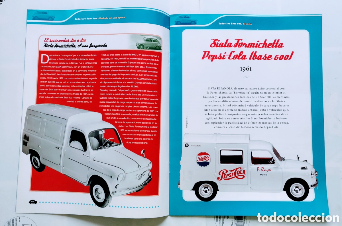 Coches: FASCICULO SIATA FORMICHETTA ( BASE 600 ) 1961 - Foto 3