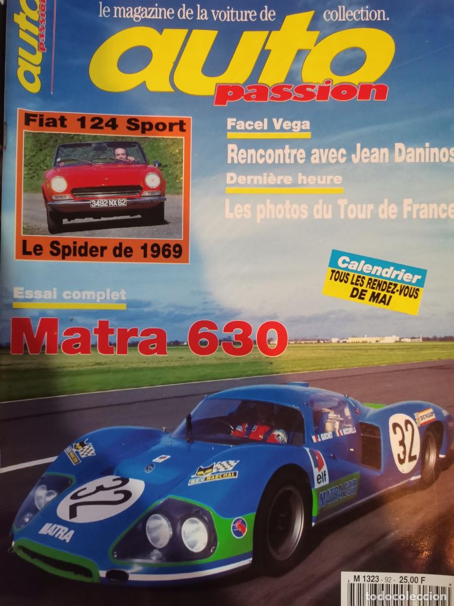 Coches: 1994 REVISTA AUTO PASSION - MATRA 630 - FIAT 124 SPORT - FACEL VEGA