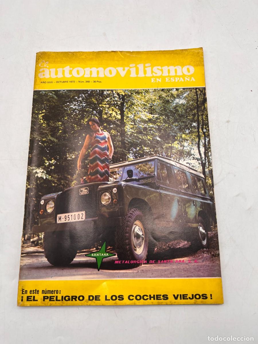 automovilismo en españa. nº 348. año xxx. octub - Compra venta en  todocoleccion