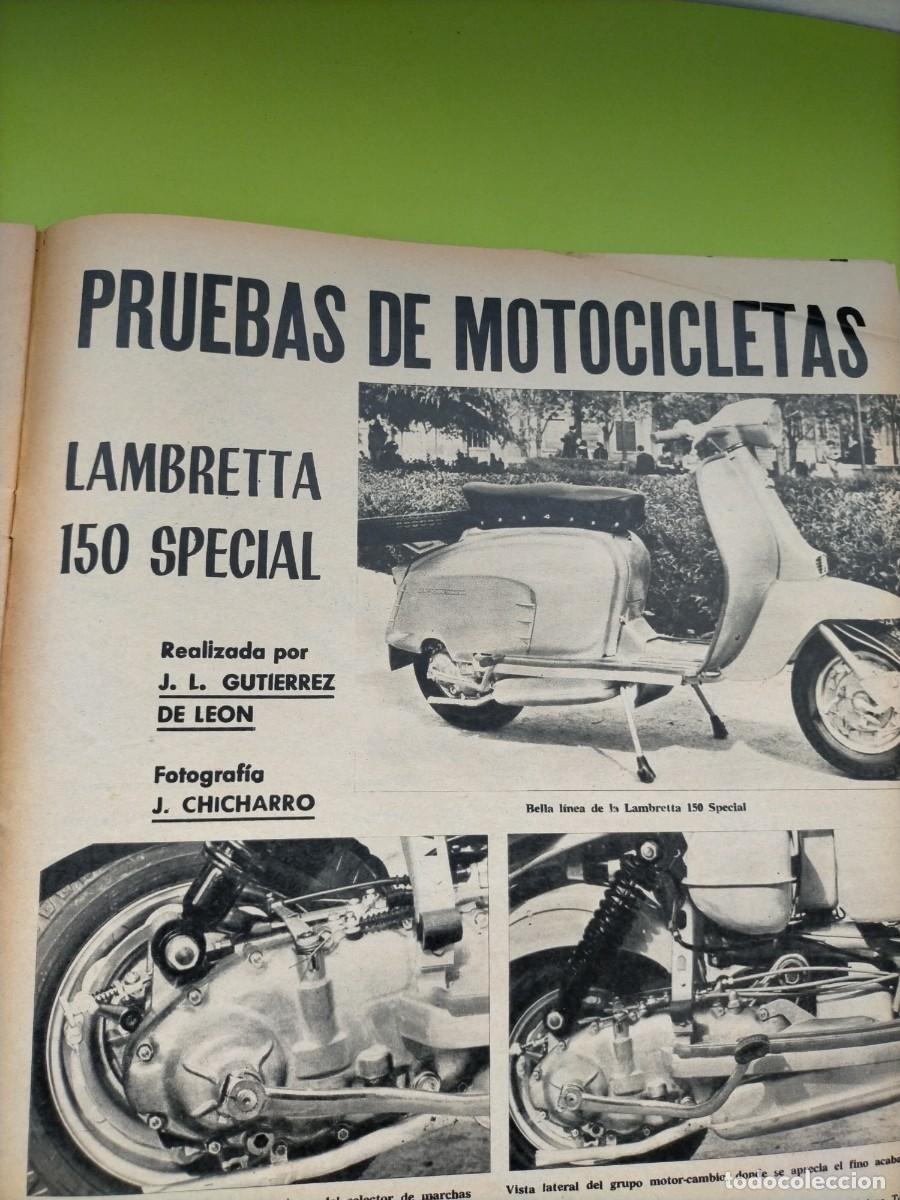 Coches: PRUEBA LAMBRETA 150 SPECIAL - REVISTA VELOCIDAD