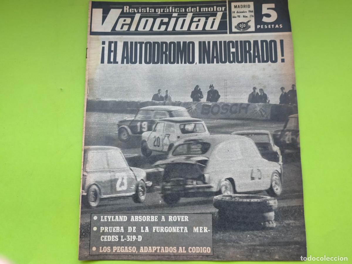Coches: REVISTA VELOCIDAD N&ordm; 276 A&Ntilde;O 1966 - PRUEBA MERCEDES L319D - LEYLAND-ROVER