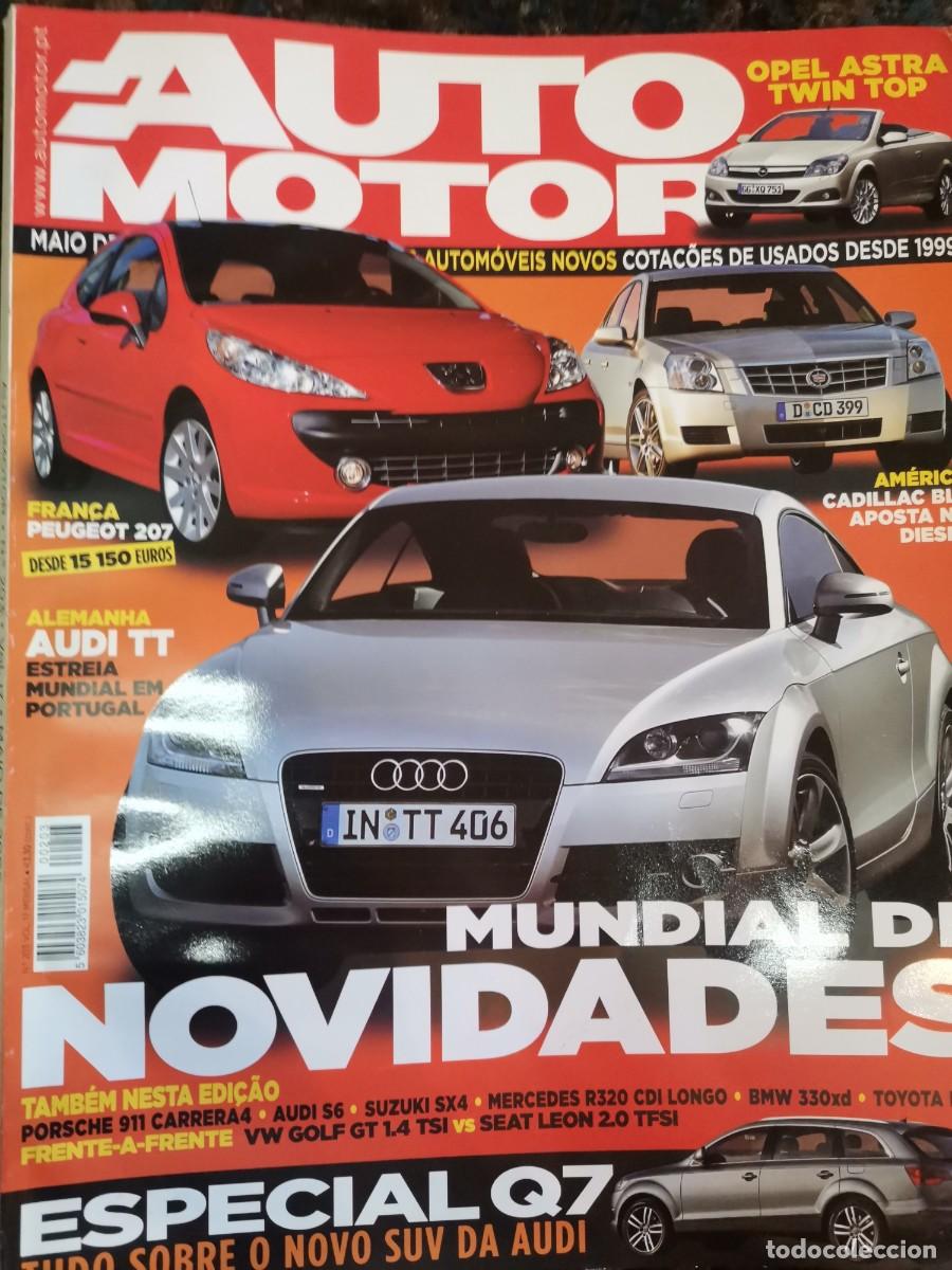 Coches: 2006 REVISTA AUTO MOTOR - ESPECIAL Q7 - AUDI TT - SEAT LEON 2.0 TFSI - AUDI S6