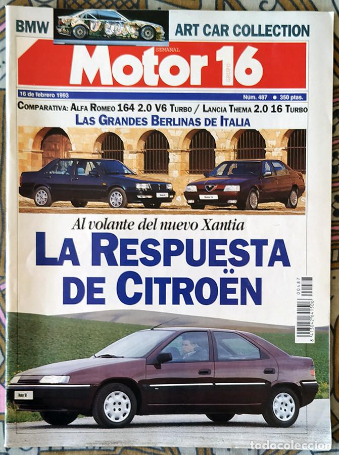 Coches: Revista MOTOR 16 n&uacute;m. 487 febrero/93
