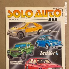 Auto: SOLO AUTO 4X4 N° 42 (1986). ALFA ROMEO 4X4, RENAULT 5 GTD, AYRTON SENNA,…