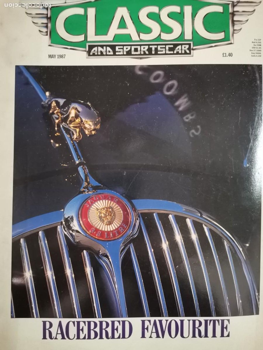 Coches: 1987 REVISTA CLASSIC & SPORTS CAR - JAGUAR 3.8 LITRE