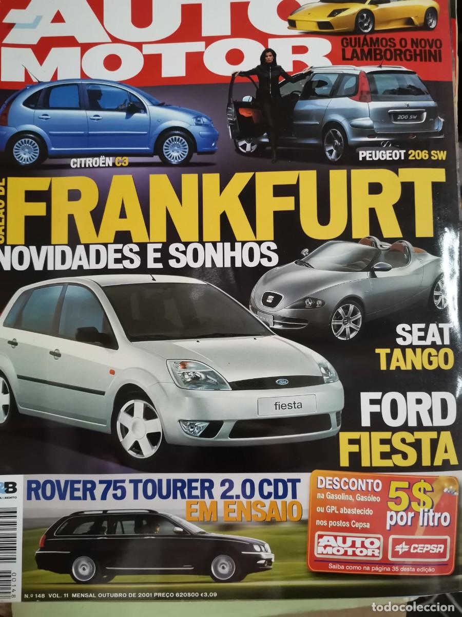 Coches: 2001 REVISTA CLASSIC & SPORTS CAR - SALON FRANKFURT - SEAT TANGO - FORD FIESTA