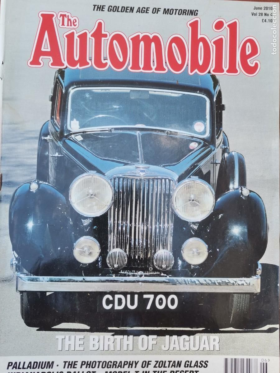 Coches: 2010 REVISTA THE AUTOMOBILE - THE BIRTH OF JAGUAR