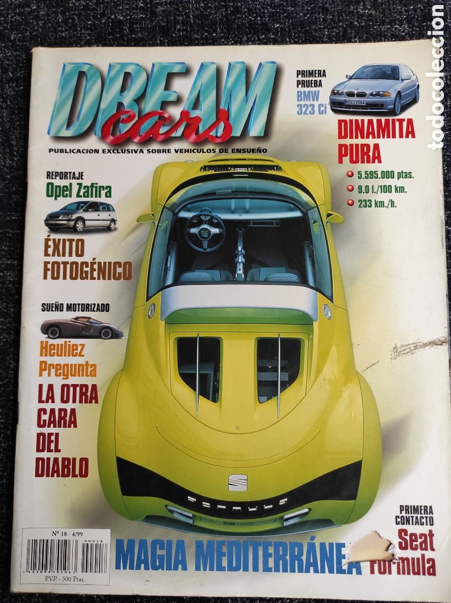 Carros: DREAM CARS N&ordm; 18 - Publicaci&oacute;n exclusiva sobre Veh&iacute;culos de ensue&ntilde;o - OPEL ZAFIRA, BMW 323 CI