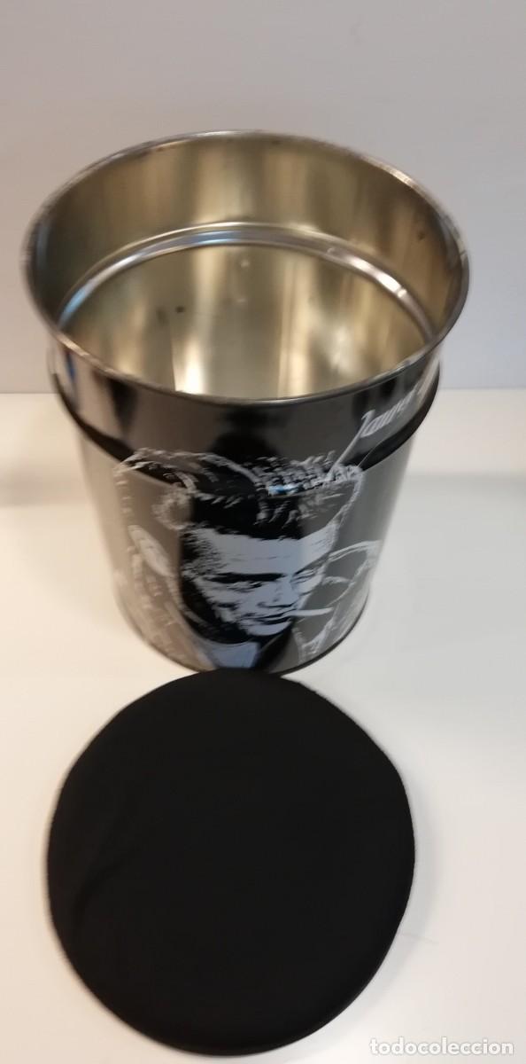 Coches: 423- PUFF CUBO METAL JAMES DEAN - Foto 4