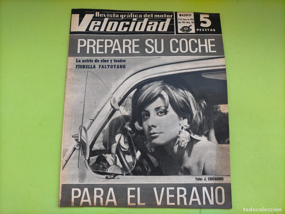 Coches: REVISTA VELOCIDAD N&ordm; 301 A&Ntilde;O 1967 - NUEVO SIMCA 1200 COUPE -
