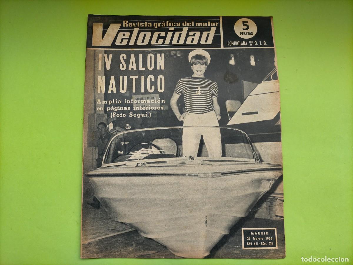Coches: REVISTA VELOCIDAD N&ordm; 233 A&Ntilde;O 1966 -