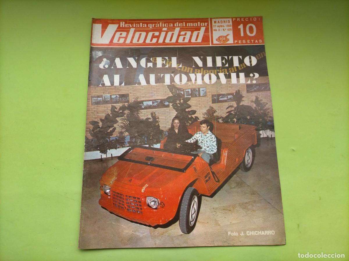 Coches: REVISTA VELOCIDAD N&ordm; 420 A&Ntilde;O 1969 - CITROEN MEHARI