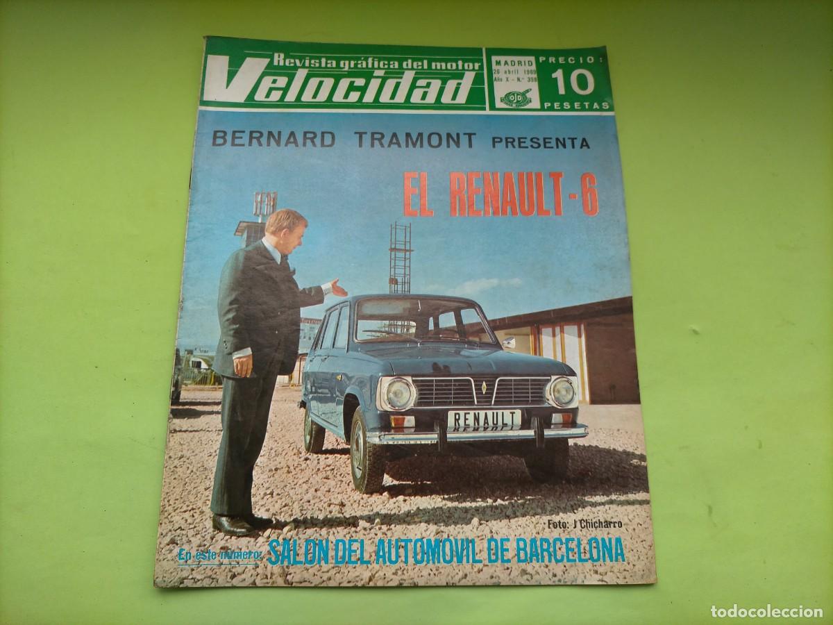 Coches: REVISTA VELOCIDAD N&ordm; 398 A&Ntilde;O 1969 -