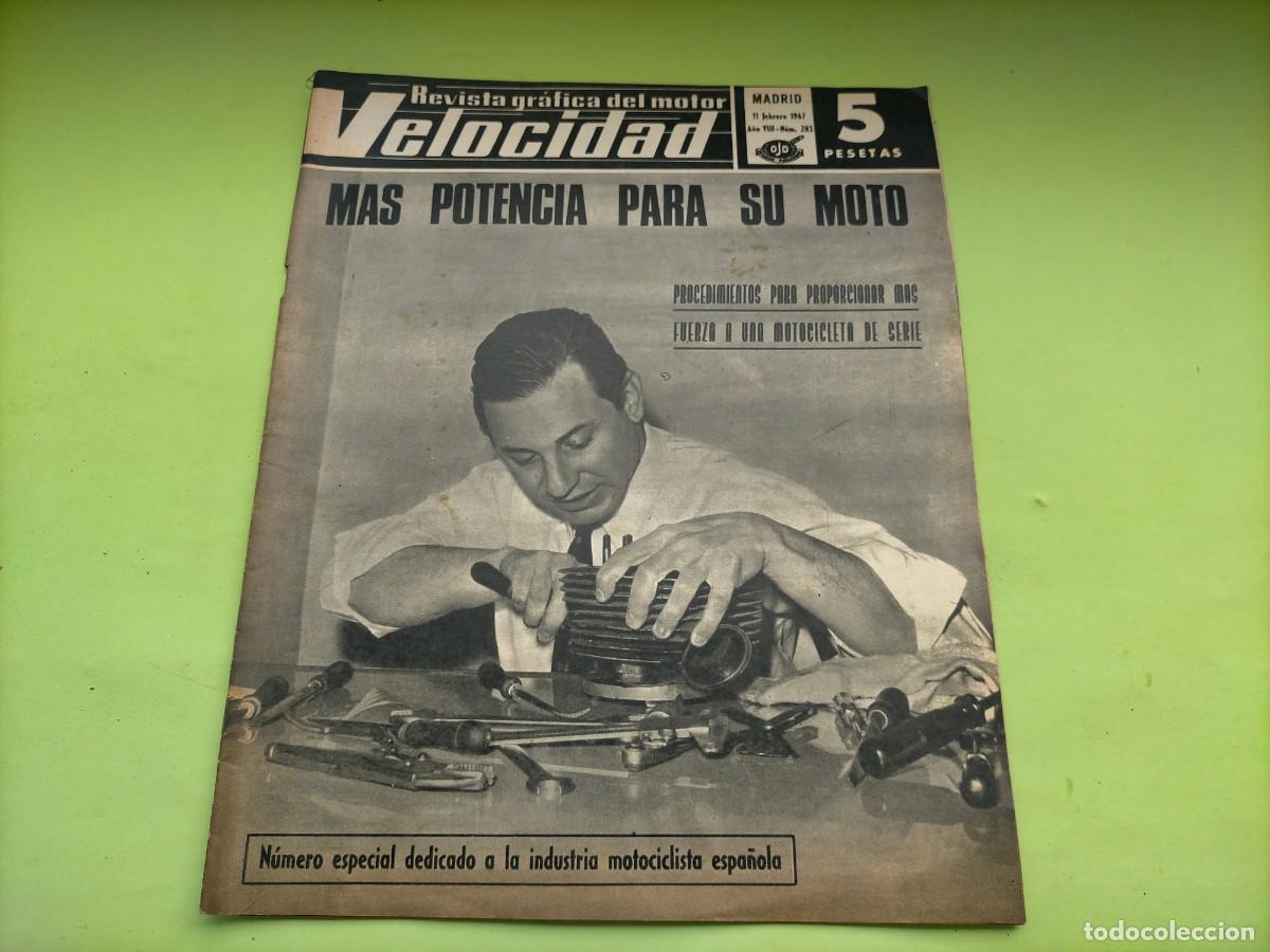 Coches: REVISTA VELOCIDAD N&ordm; 283 A&Ntilde;O 1967 -