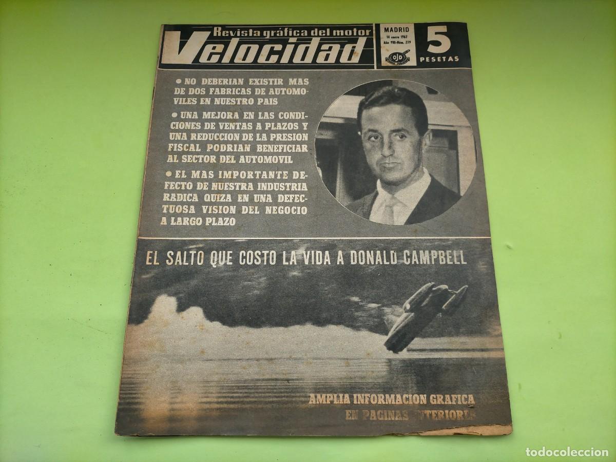Coches: REVISTA VELOCIDAD N&ordm; 279 A&Ntilde;O 1967 -