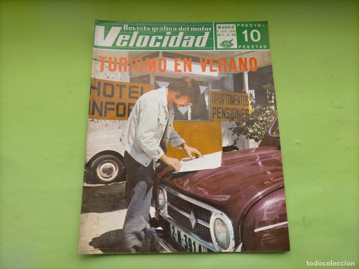 Coches: REVISTA VELOCIDAD N&ordm; 408 A&Ntilde;O 1969 - PRUEBA ROVENA 250 SPORT