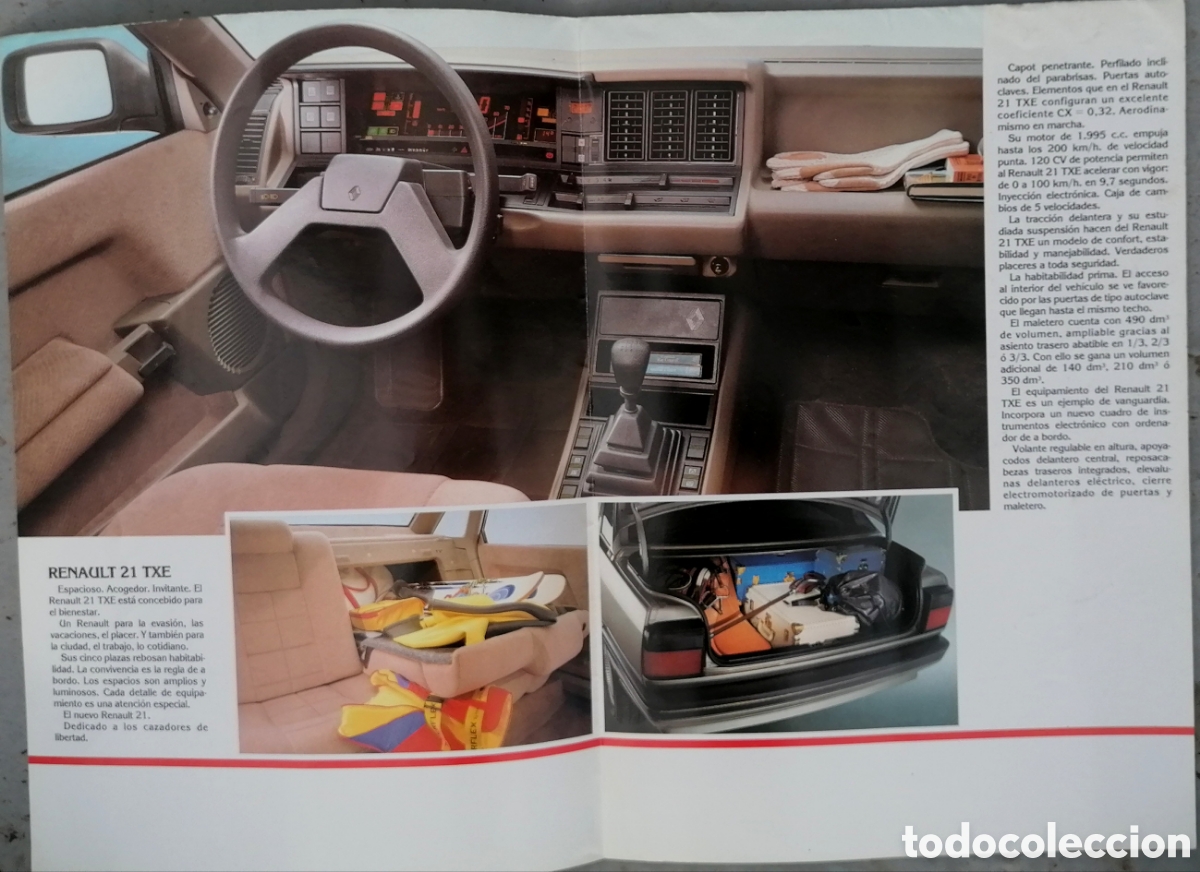 Coches: CAT&Aacute;LOGO RENAULT 21 TXE - Foto 4
