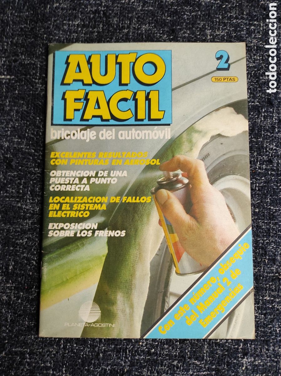 Voitures: AUTO FACIL N&ordm; 2 BRICOLAJE DEL AUTOMOVIL - A&Ntilde;OS 80