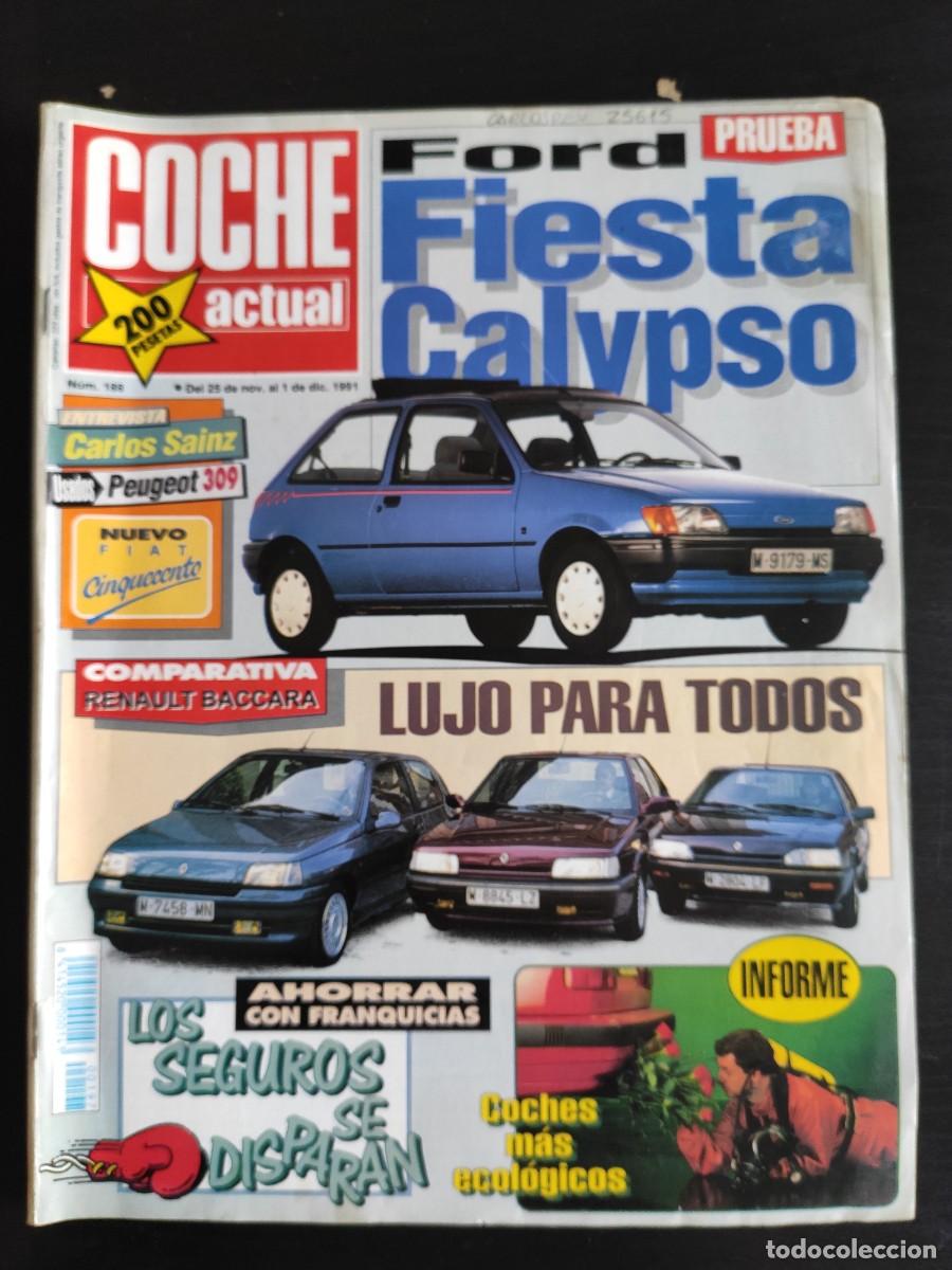 Auto: COCHE ACTUAL. N&ordm; 188. A&Ntilde;O 1991. PRUEBA: FORD FIESTA CALYPSO 1.3. ENTREVISTA: CARLOS S&Aacute;INZ. AU.. LEER